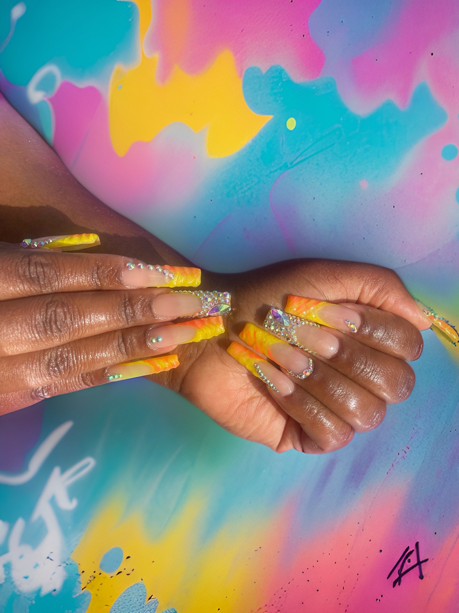 Sister Sistah Nail Professionals nail work in Plano, Texas